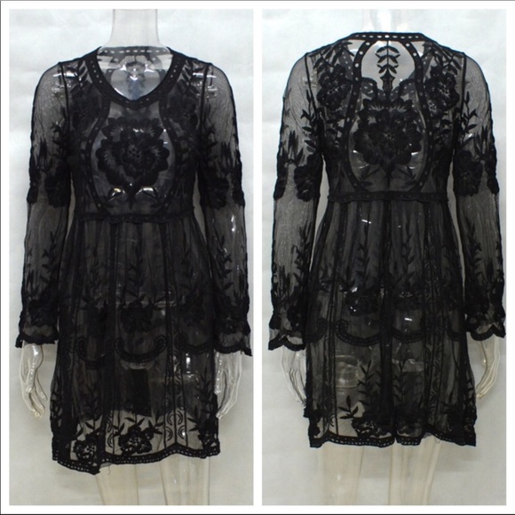 CANDICE-Lace Cover-up - Picture 5 of 8